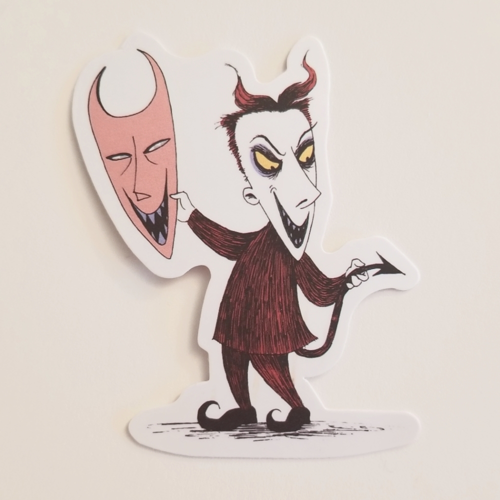 10/$10 Nightmare Before Christmas Lock Sticker